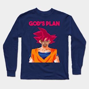 God's Plan Goku Long Sleeve T-Shirt